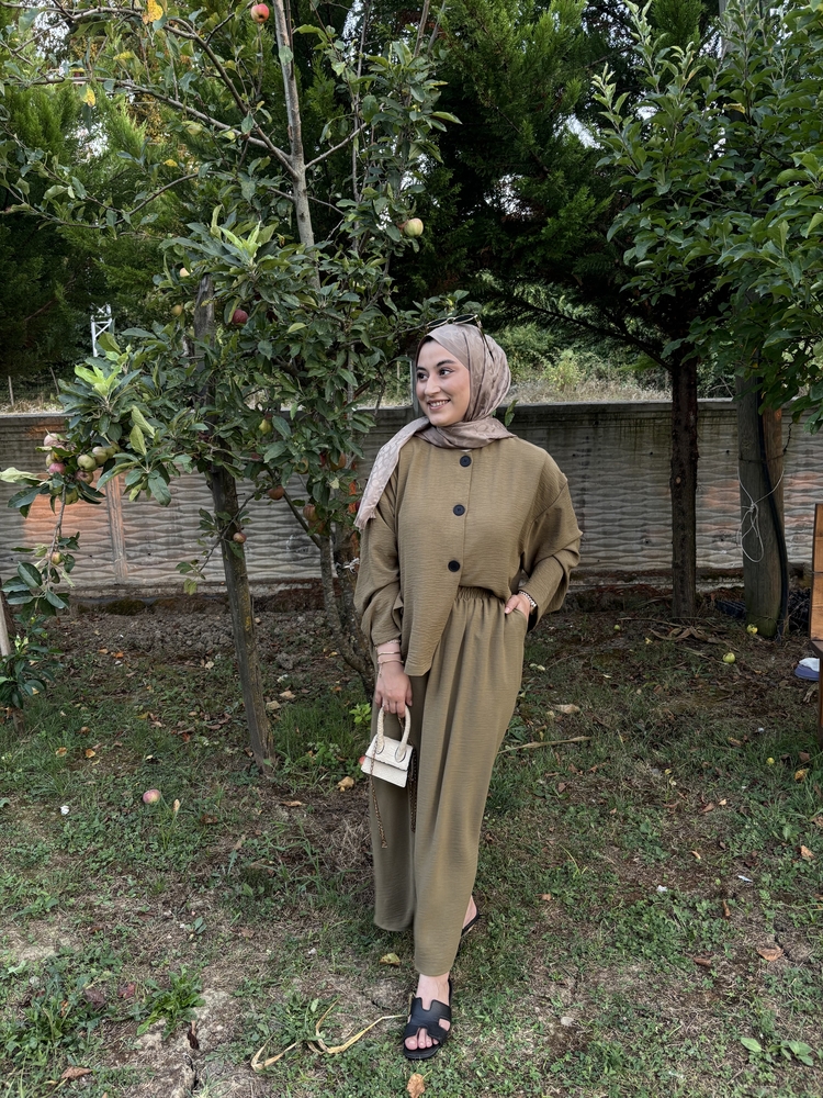 ETEKLİ TAKIM -Haki