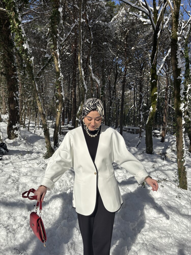 DİANA TUNİK -Beyaz
