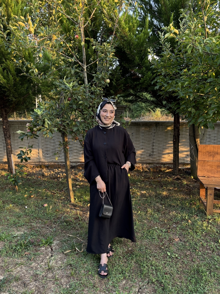 ETEKLİ TAKIM -Siyah