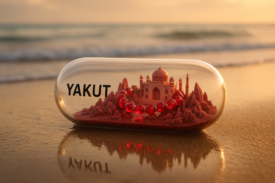 7A Kalite %100 Doğal Yakut Taşının Bileklik