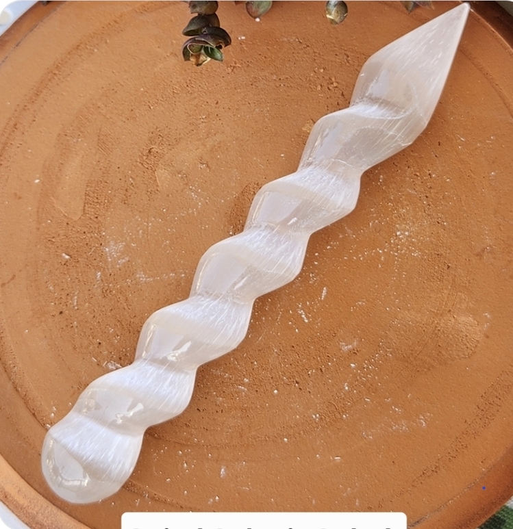 Selenit Spiral Çubuk