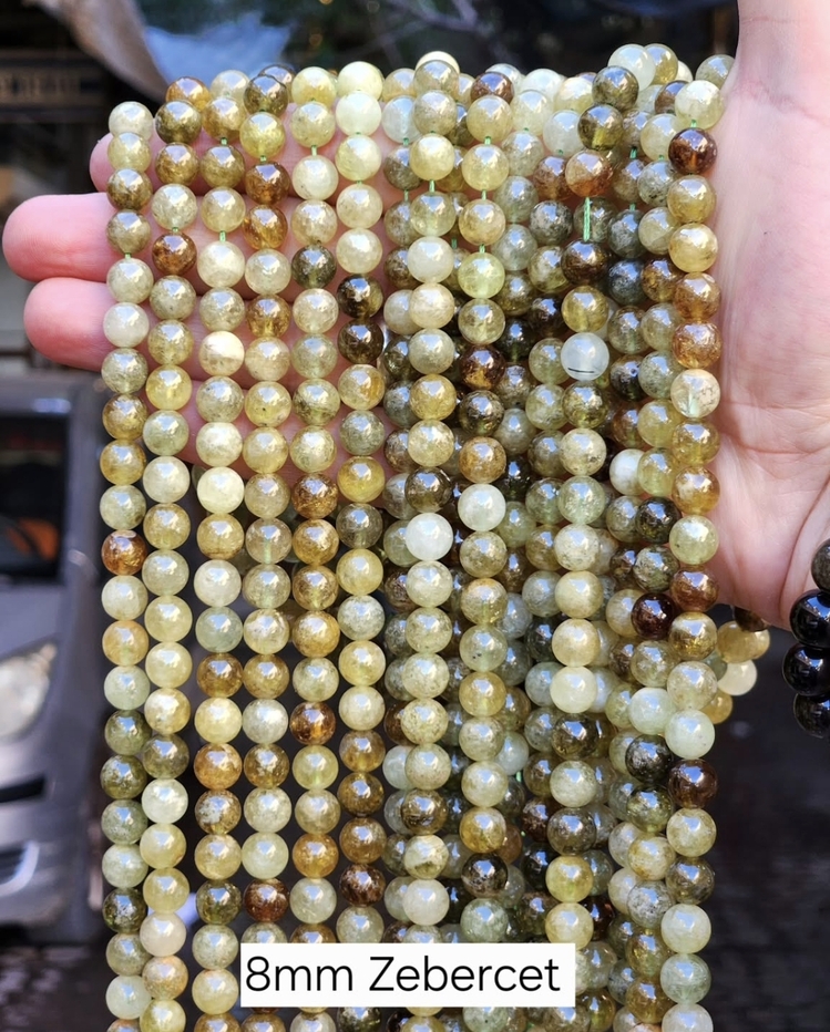8 MM ZEBERCET (PERİDOT)TAŞI