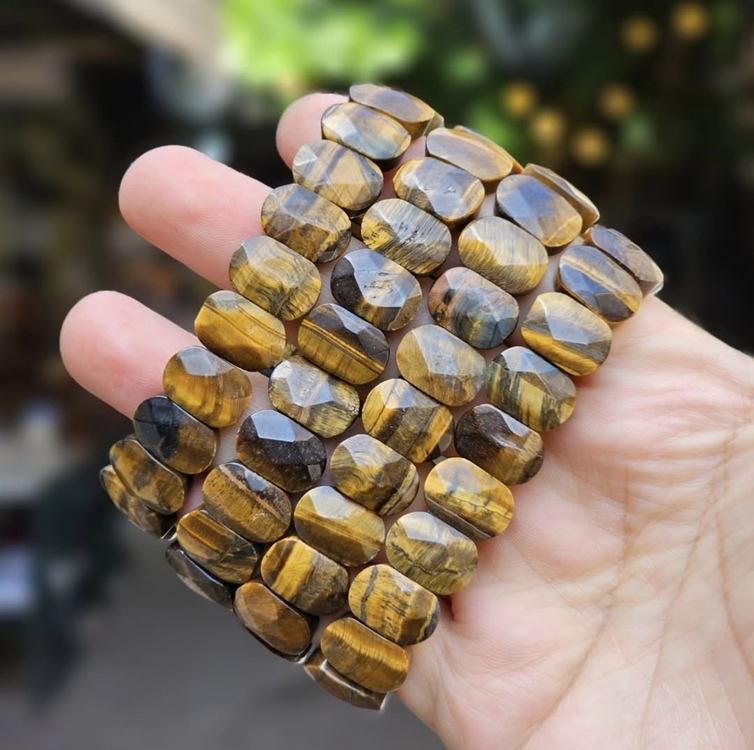 Rolex Tarzı Kaplan Gözü Taşı Bileklik