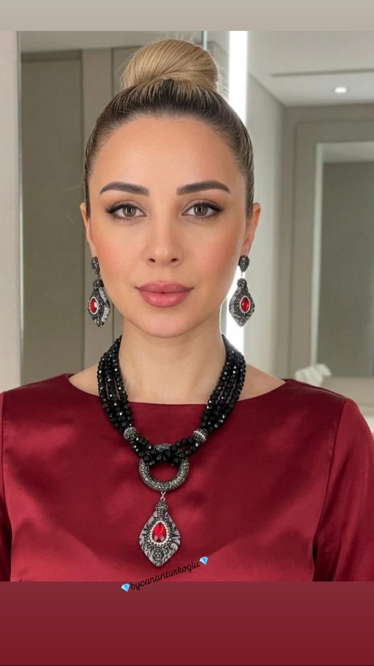 Özel tasarım markazit deri uçlu kristal set