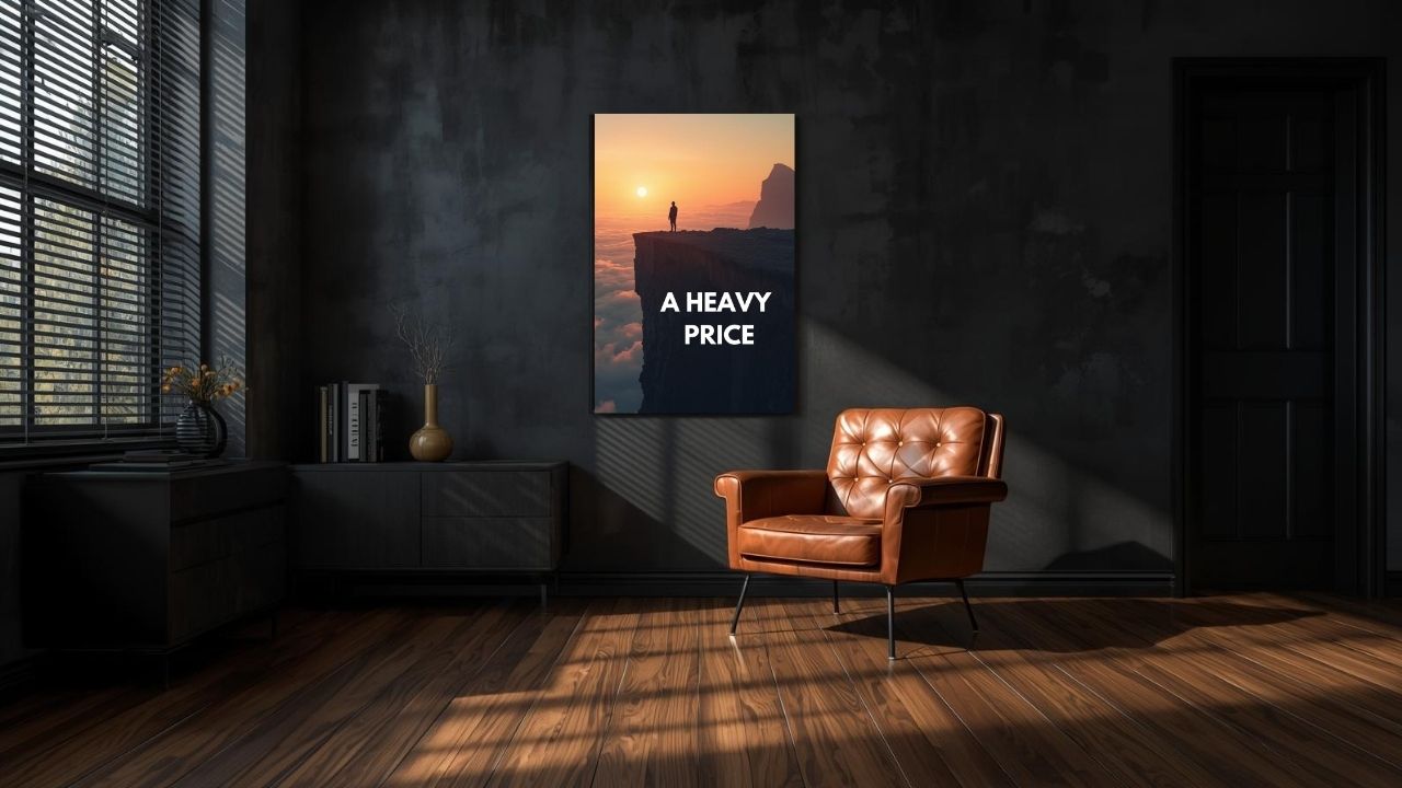 Motivational Cliff Poster | Printable Wall Art (Digital Download) 