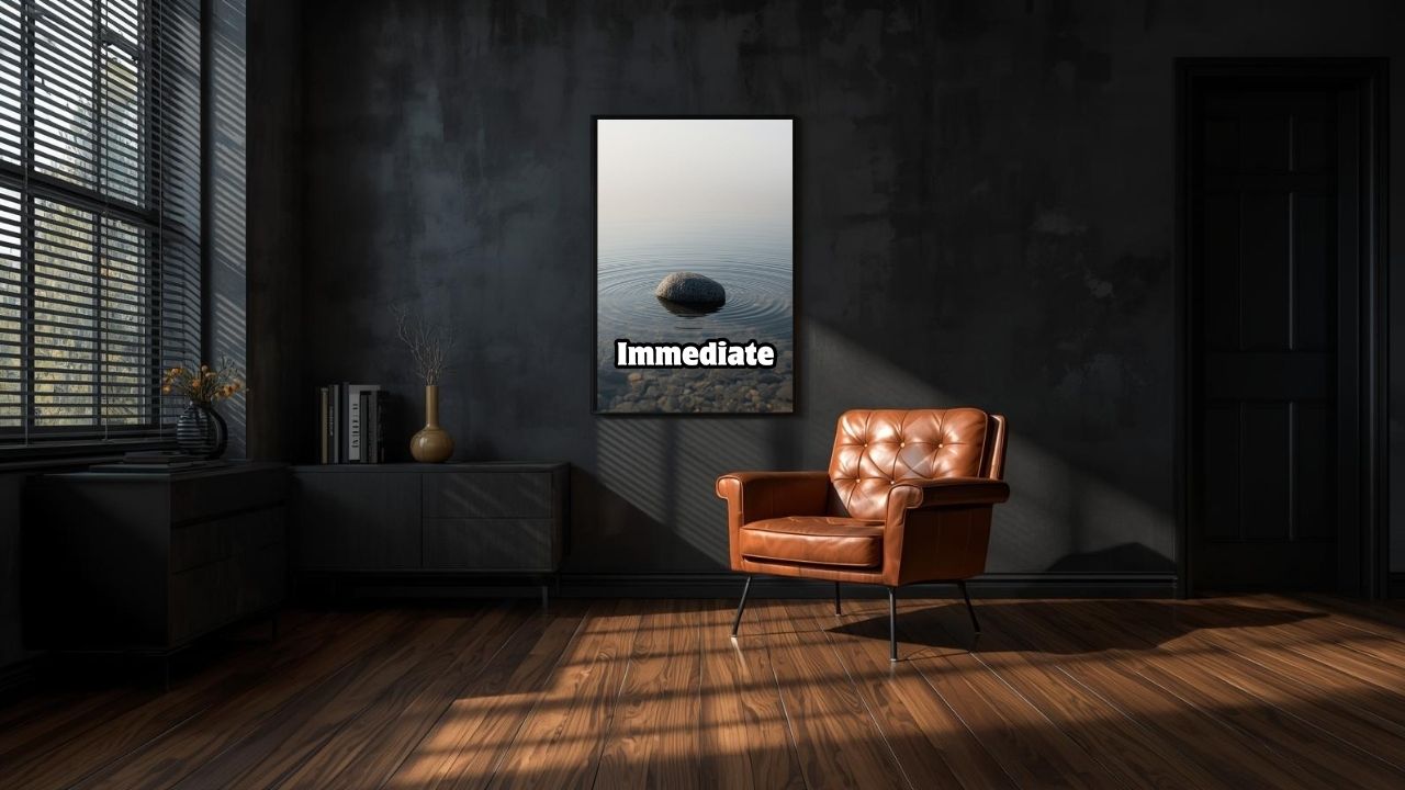 Motivational Poster Printable Wall Art | Personal Development & Mindset Decor 