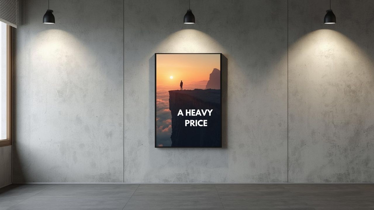 Motivational Cliff Poster | Printable Wall Art (Digital Download) 