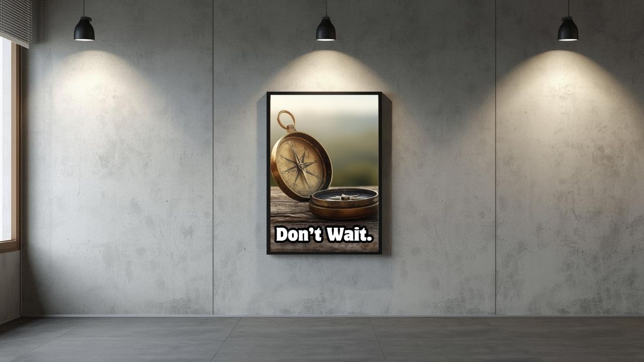 Inspirational Quote Poster /Motivational Wall Art | Personal Growth Print | Mindset Digital Download