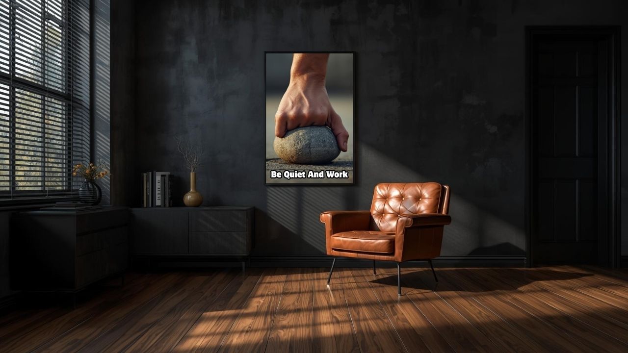Motivational Quote Poster | Personal Development Printable Wall Art | Digital Download