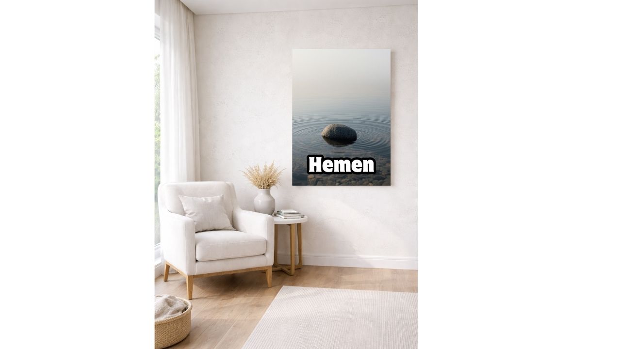 Kişisel Gelişim Duvar Dekoru | Ofis ve Çalışma Alanı İçin Minimalist Poster