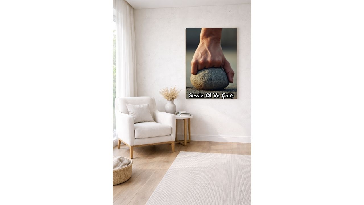 Motivasyon ve Disiplin Posteri | Kişisel Gelişim Dijital Poster