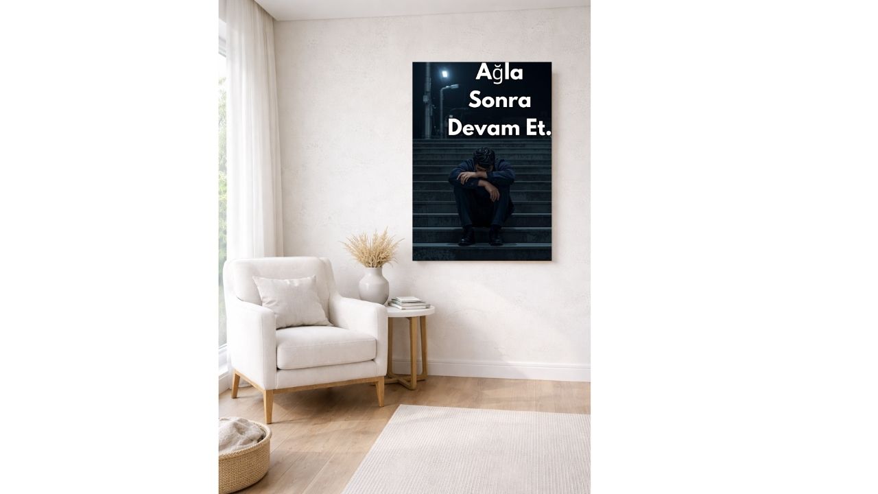 Motivasyon Duvar Posteri | Liderlik Alıntısı | Dijital İndirme | Ofis Dekoru 