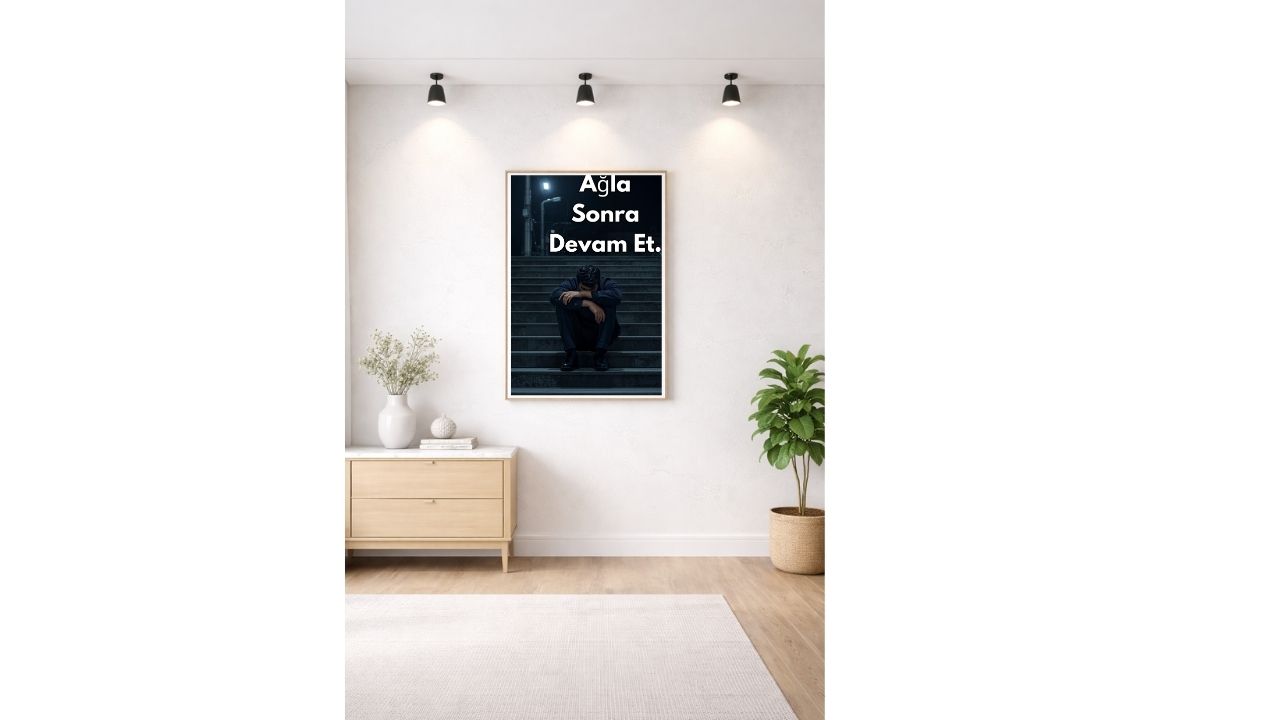 Motivasyon Duvar Posteri | Liderlik Alıntısı | Dijital İndirme | Ofis Dekoru 