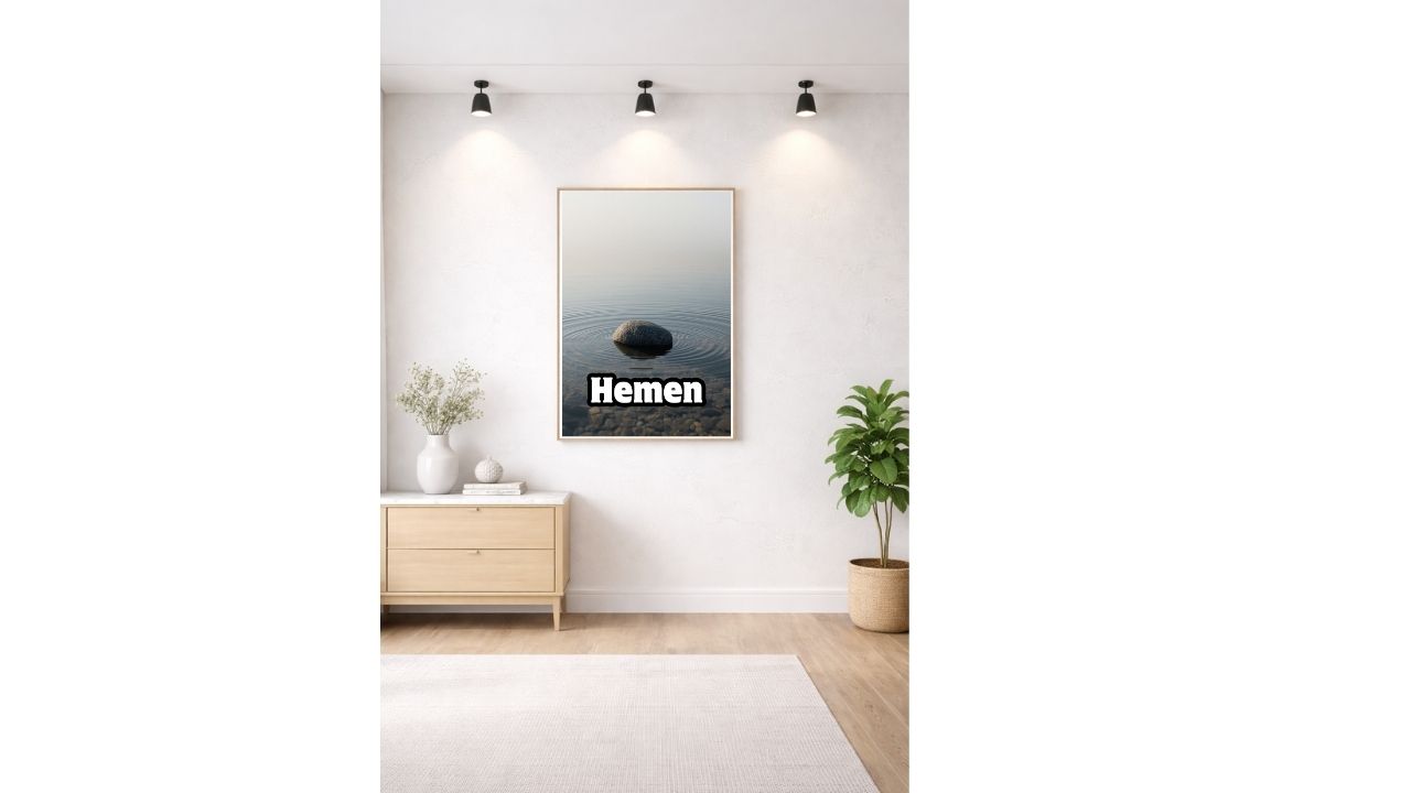 Kişisel Gelişim Duvar Dekoru | Ofis ve Çalışma Alanı İçin Minimalist Poster