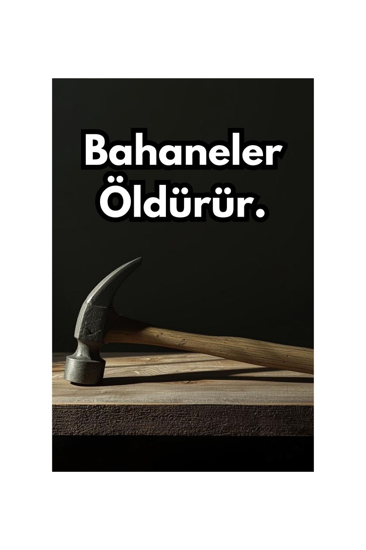 Spor Salonu Motivasyon Posteri – Duvar Yazısı – Fitness İçin Yazdırılabilir Dijita