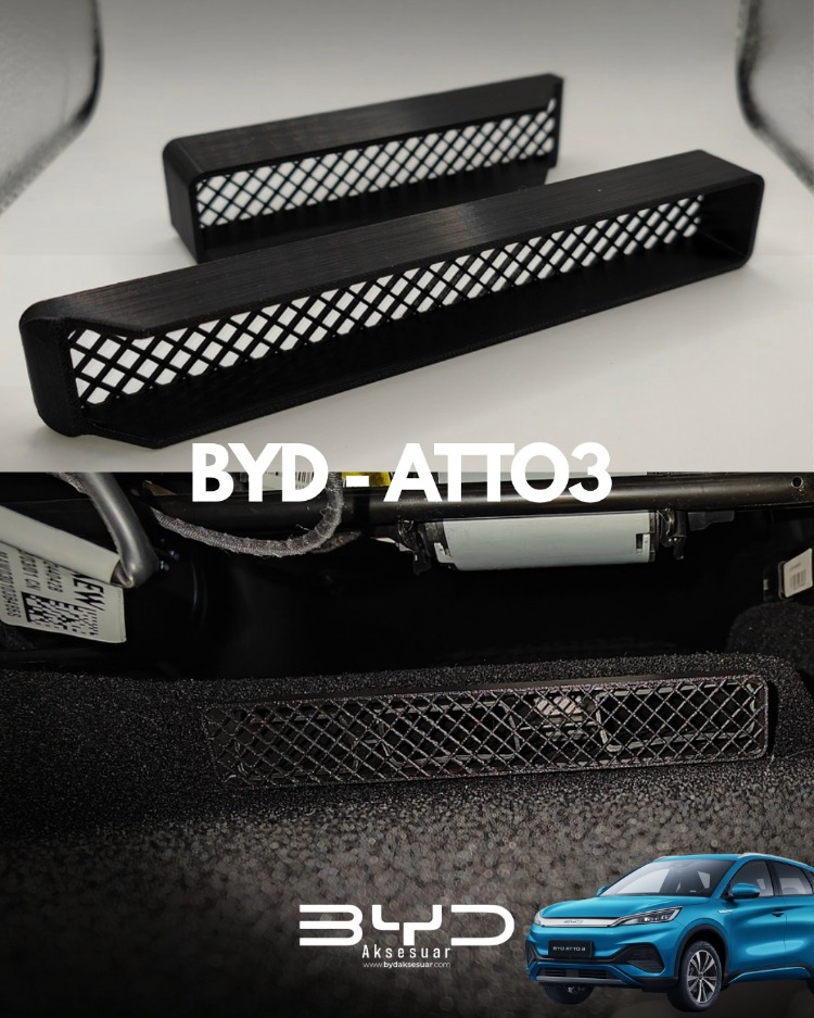 BYD Atto 3 Arka Koltuk Altı Kalorifer Izgara Kapağı