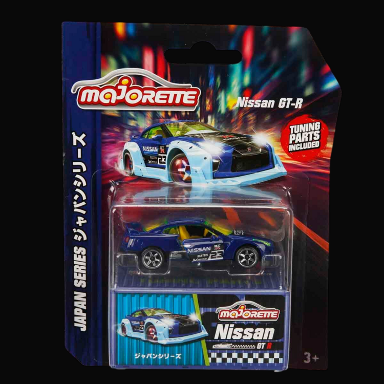 1:64 Majorette Japon Serisi Deluxe Nissan Gt-R