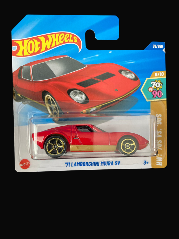 Hot Wheels Tekli Arabalar 71 Lamborghini Miura SV