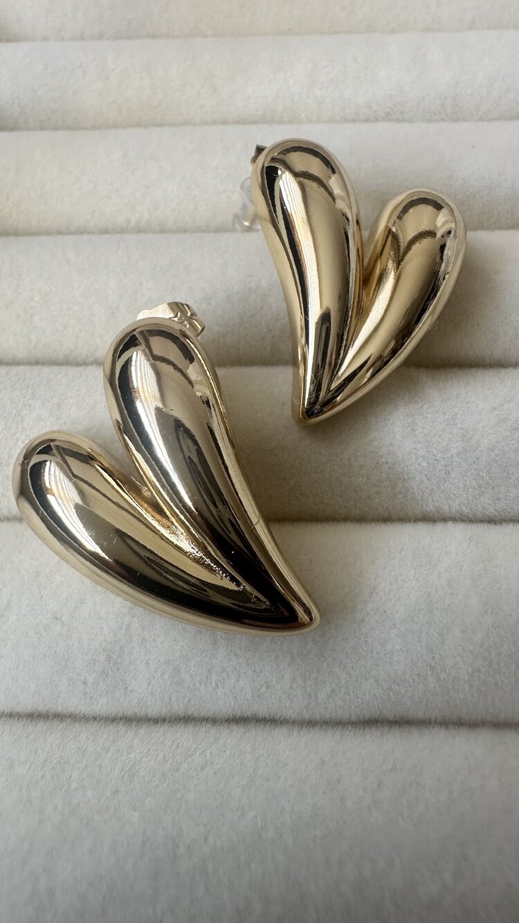 Gold Irina Kalp Küpe