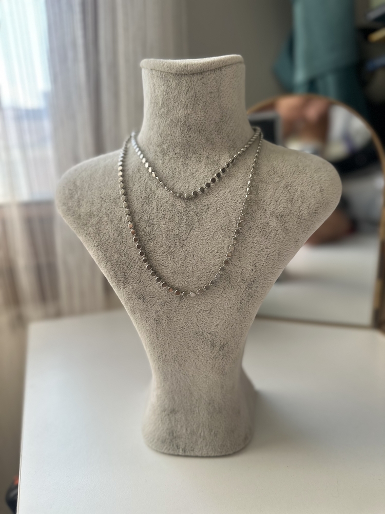 Silver Ezme Kısa Kolye