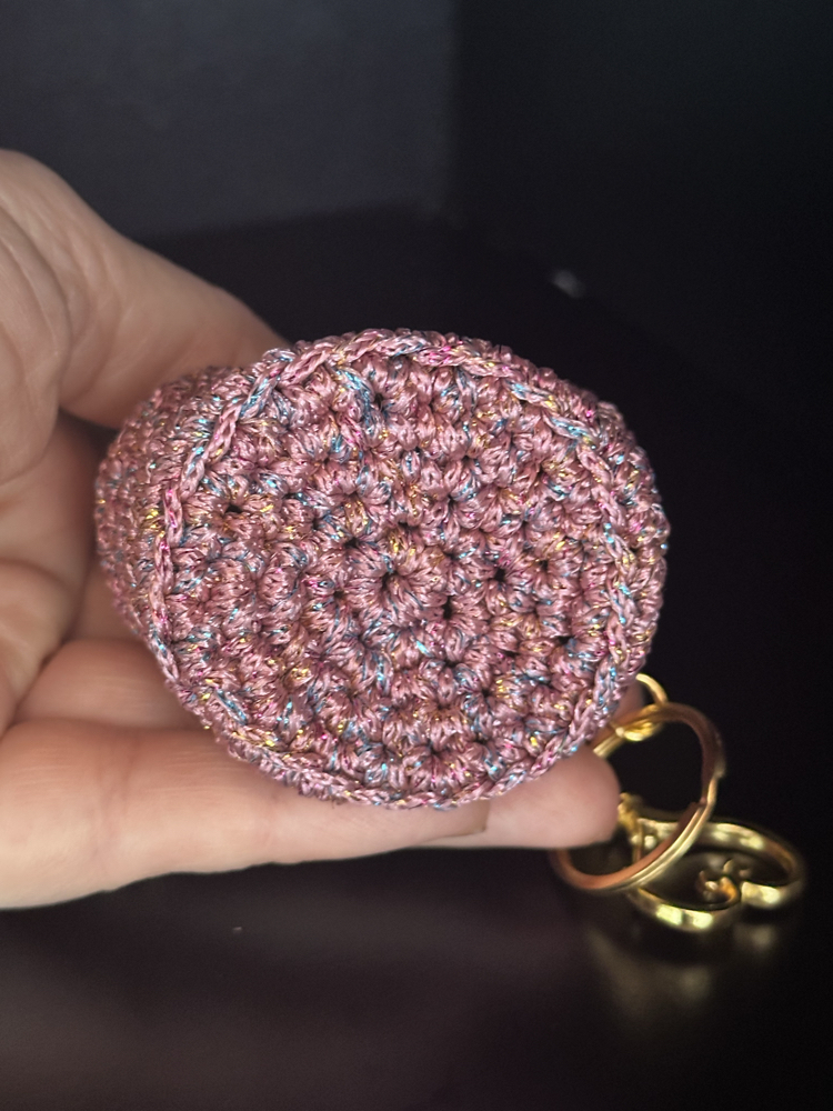 Mini Aşk Cüzdan / pembe- sedefli pembe klips
