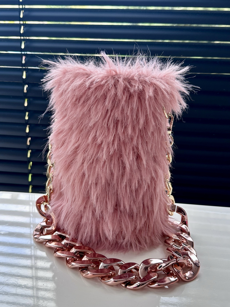 Pembe Şekerim Telefon Çantası