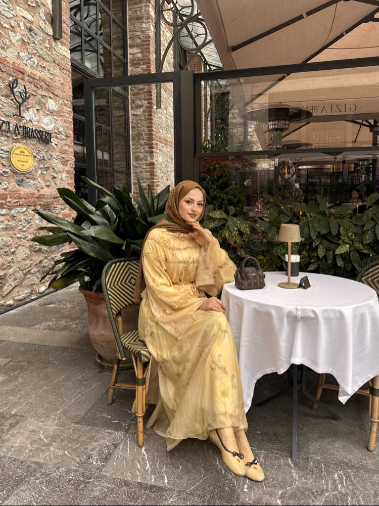 Büzgülü takım sarı