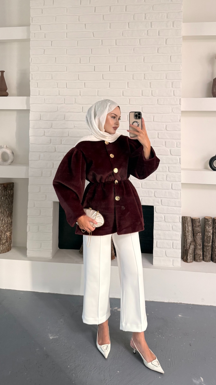 Çimalı Beyaz pantolon 