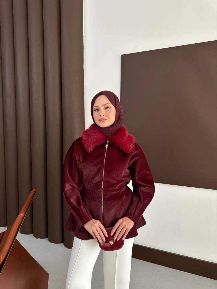 Premium ithal kaban bordo