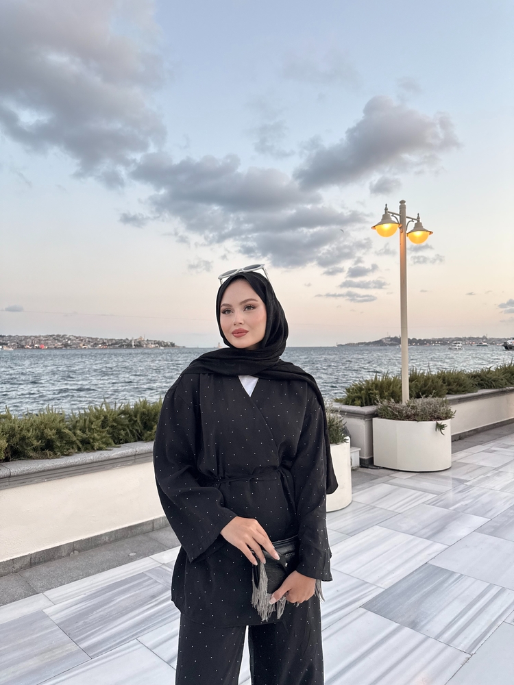Shine takım siyah