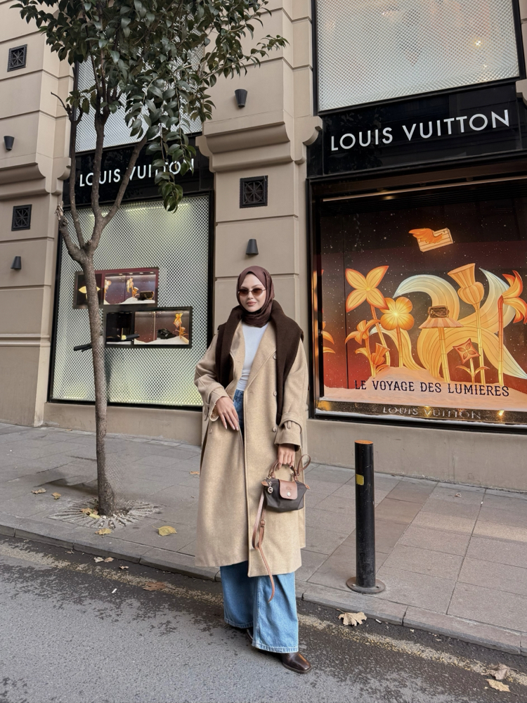 premium Astarlı uzun kaban