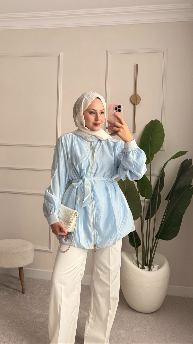 Premium kap bebe mavisi