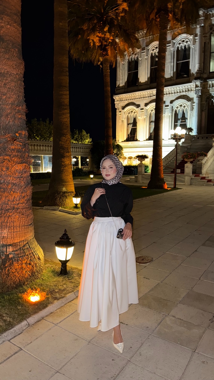 Shine gömlek siyah