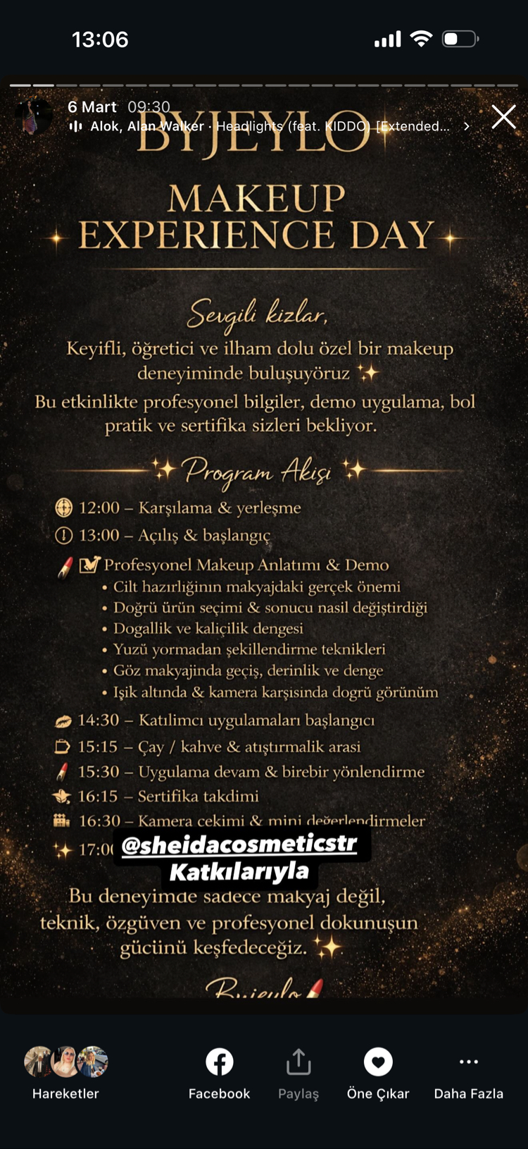 Make-Up Workshop Eğitimi – 5 Nisan 