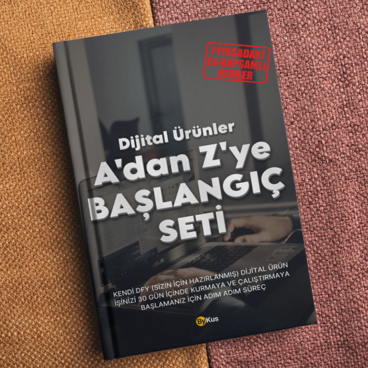 DFY - Dijital Ürünler Başlangıç Seti (PLR & MRR Haklarıyla)