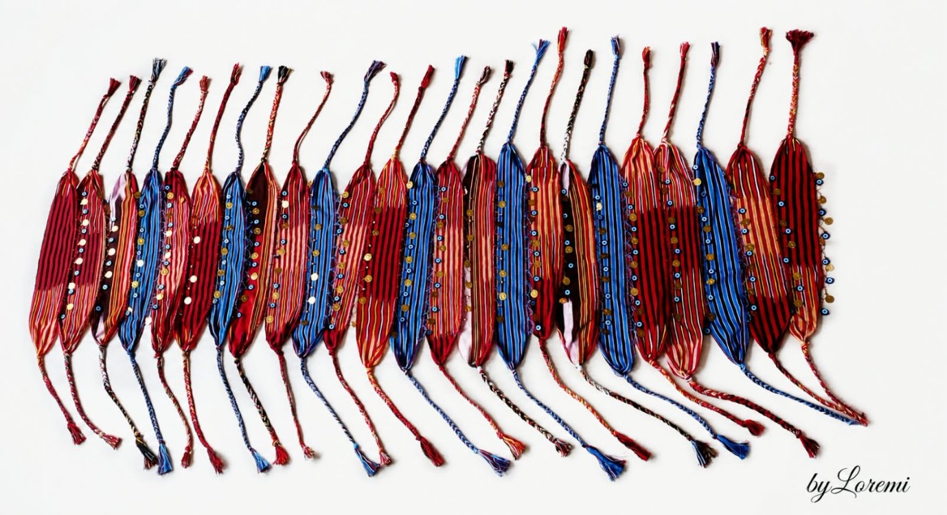 Keşan örgülü bandana