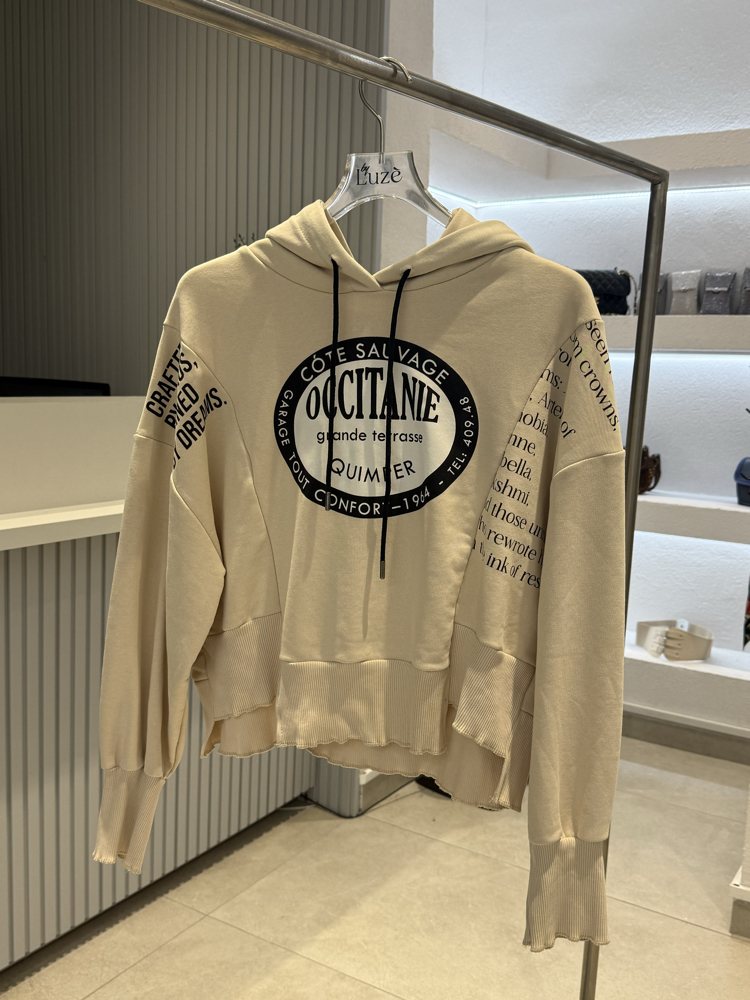 Baskılı sweatshrt