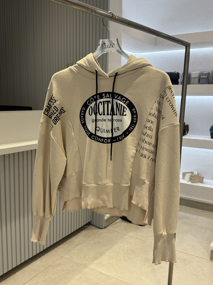 Baskılı sweatshrt
