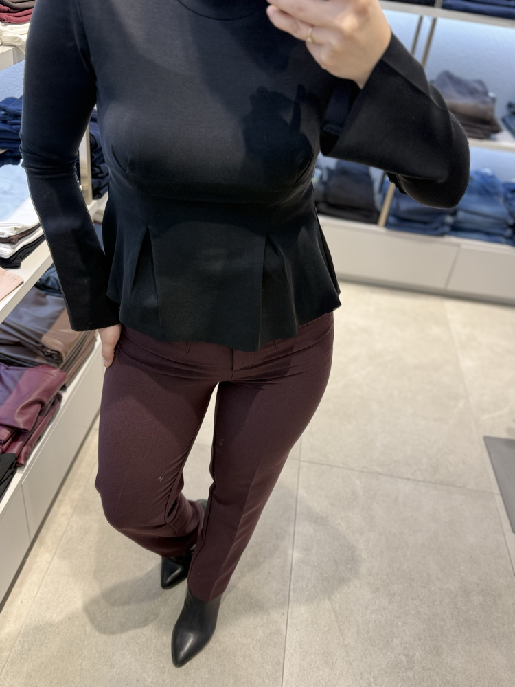 KUMAŞ PANTOLON BORDO