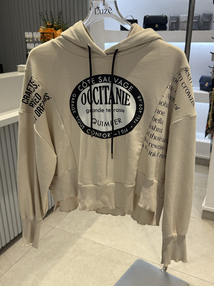 Baskılı sweatshrt