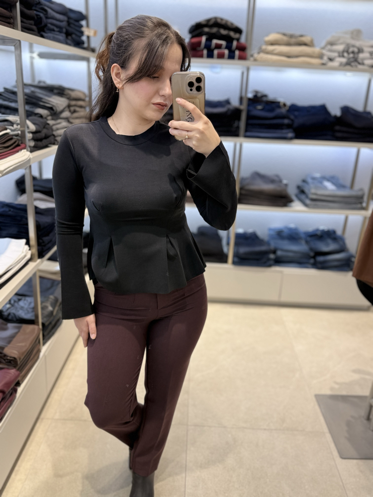KUMAŞ PANTOLON BORDO