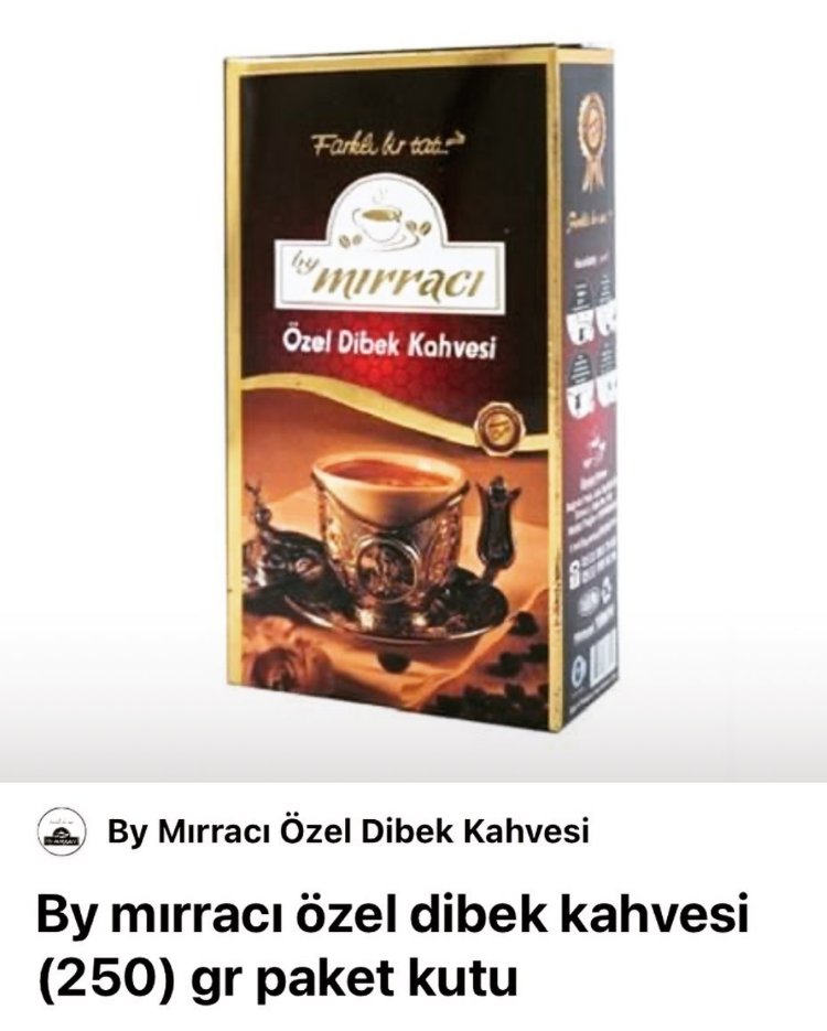 Dibek Kahvesi 250G Paket