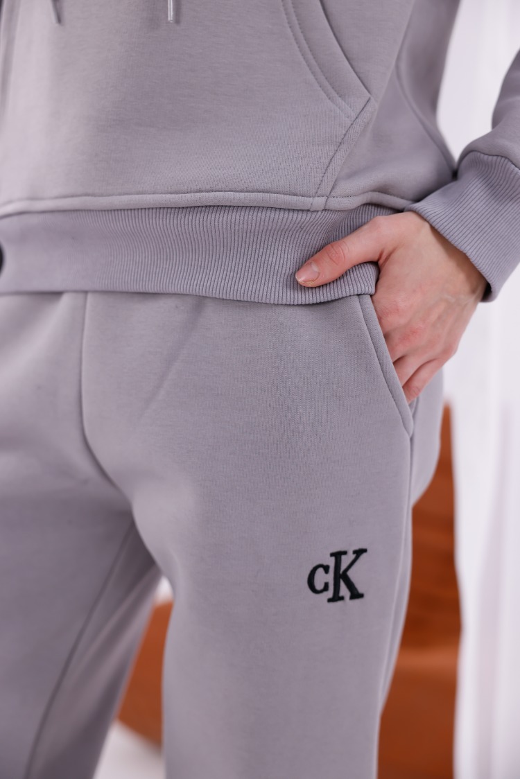 CALVİN KLEİN JEANS EŞOFMAN TAKIMI GRİ