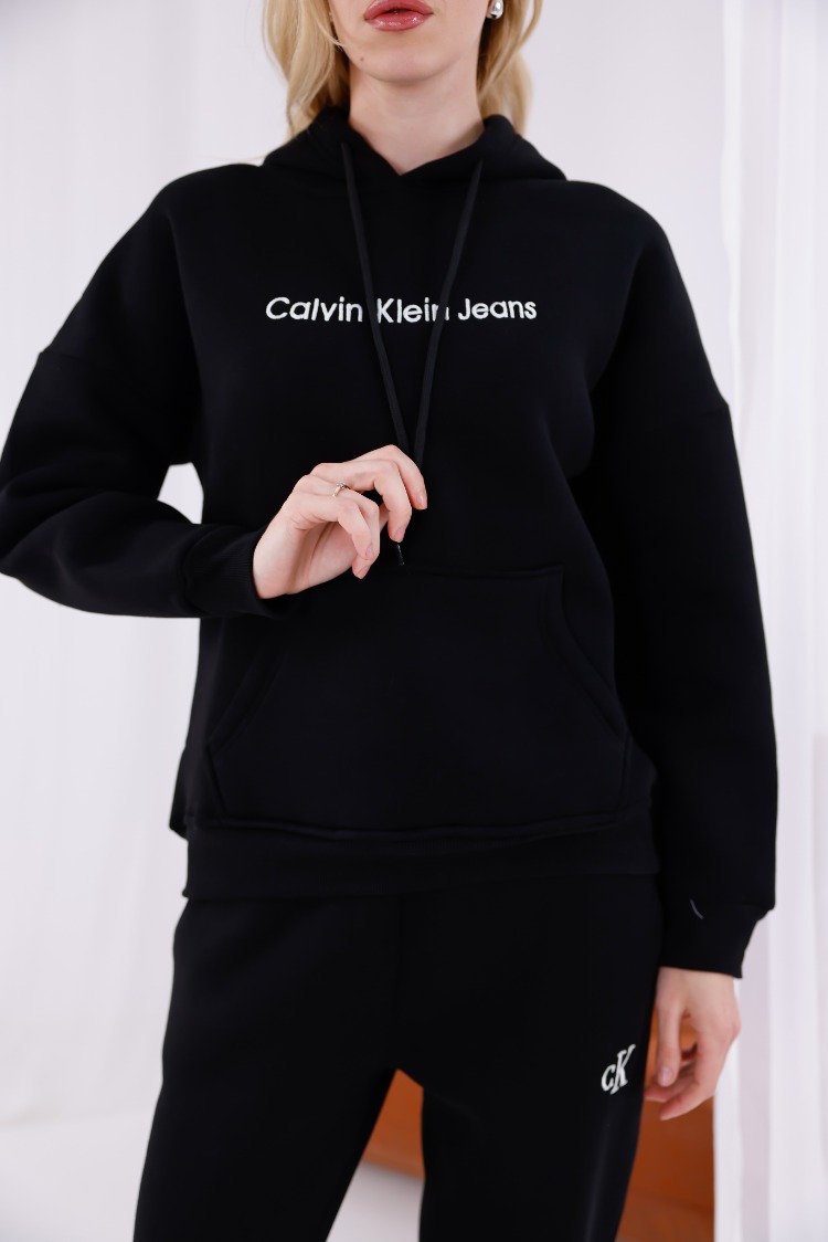 CALVİN KLEİN JEANS EŞOFMAN TAKIMI SİYAH