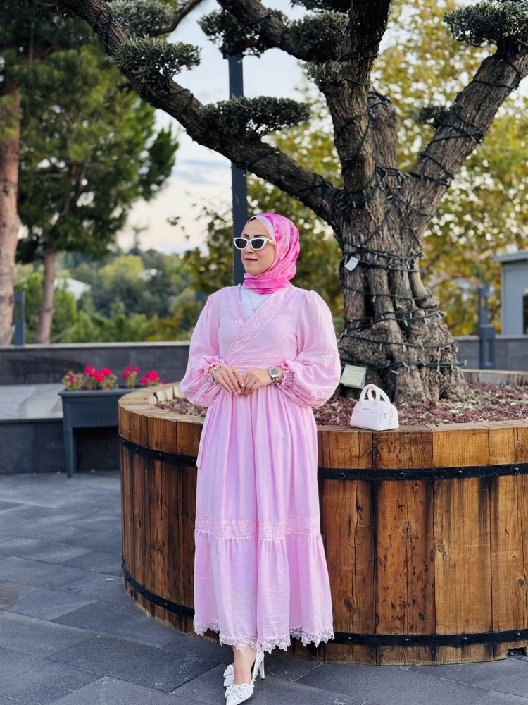 ELİZA TAKIM PASTEL PEMBE