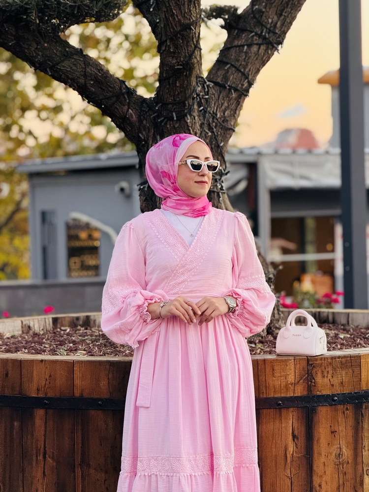 ELİZA TAKIM PASTEL PEMBE