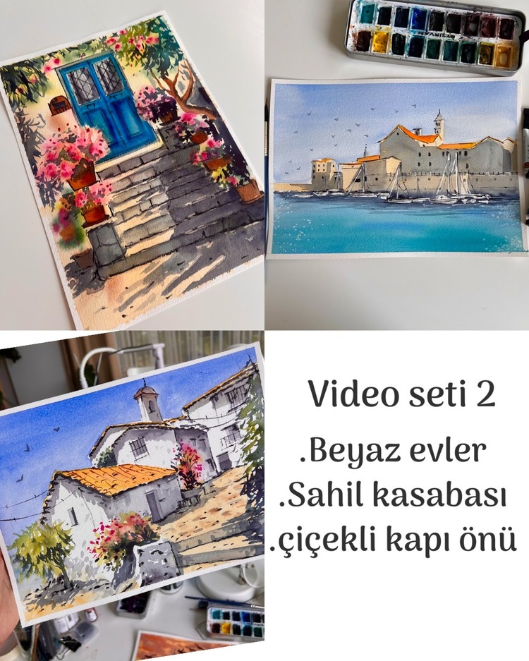 bysirvan Suluboya Video Ders Seti 002