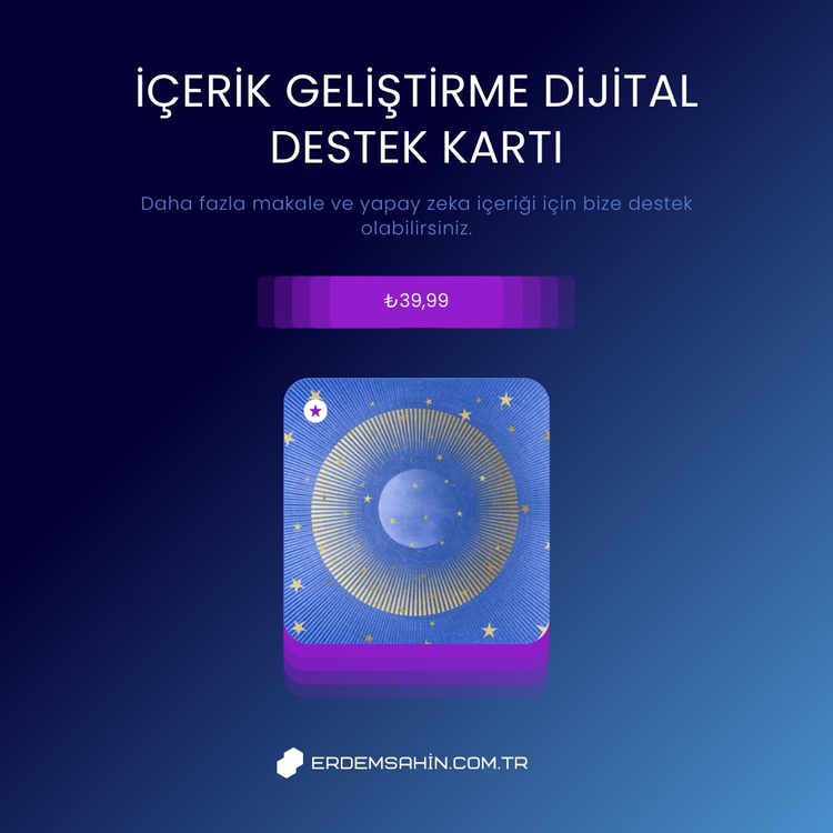 Dijital Destek Kartı