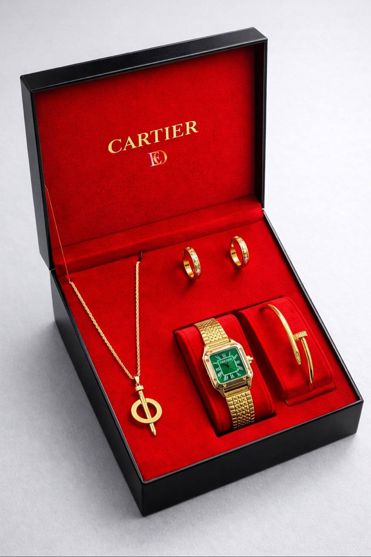 CARTİER İTHAL SAAT SETİ | 5 Renk
