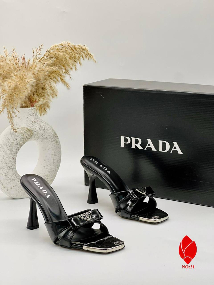 PRADA İTHAL TOPUKLU AYAKKABI | 3 Renk